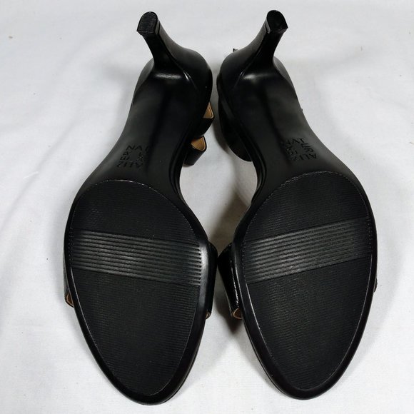 Naturalizer Tinda Black Leather Dress Heel - Picture 5 of 5